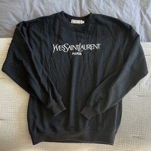 Yves Saint Laurent Logo Sweater